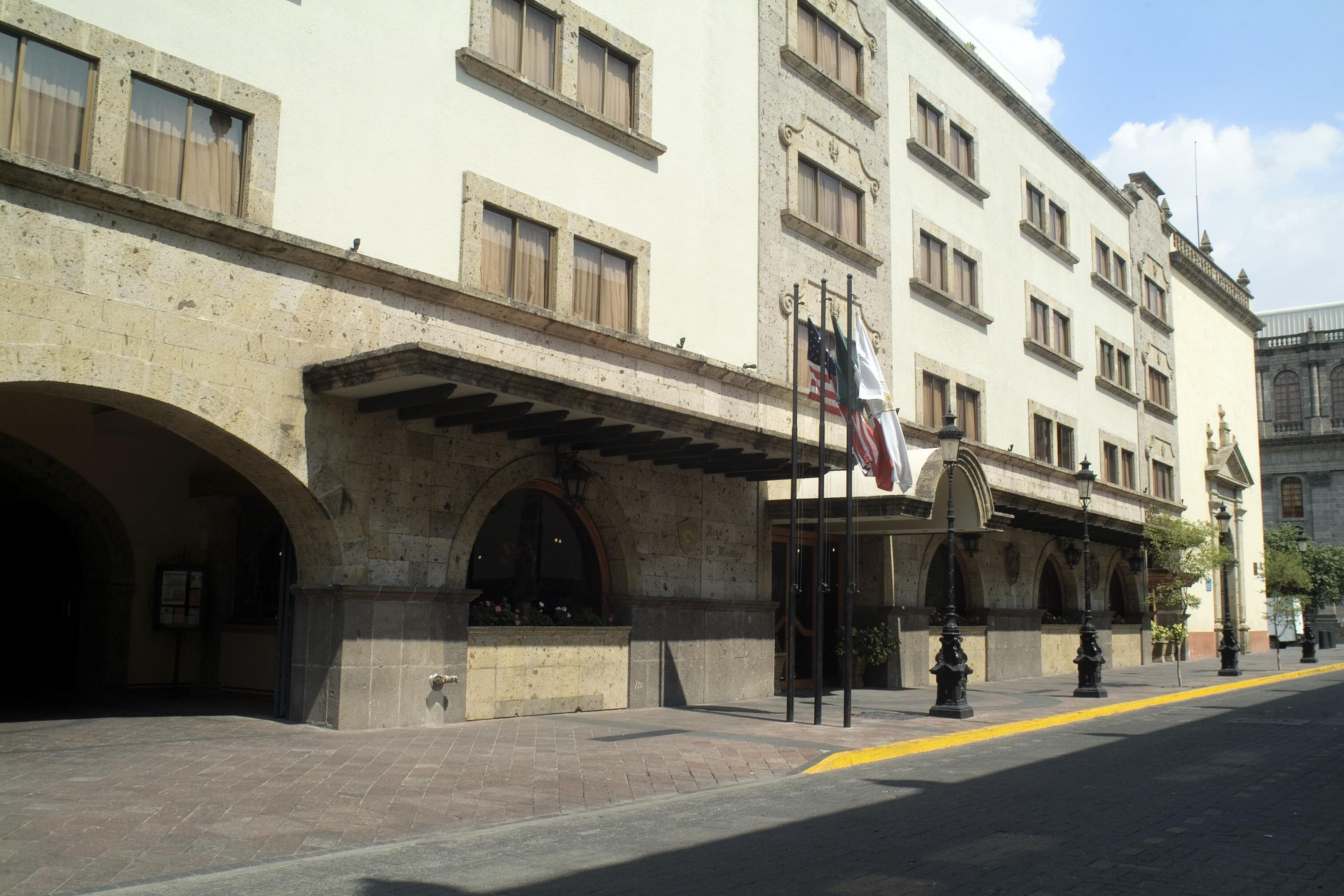 Hotel de Mendoza Guadalajara Exterior foto