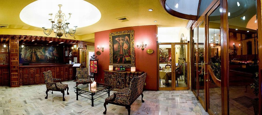 Hotel de Mendoza Guadalajara Interior foto